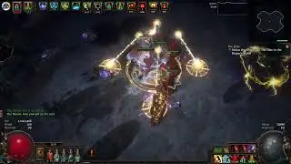 POE 3.22 SSF - Glacial Hammer Trauma JUGG - Elder killed