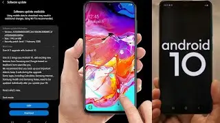 Galaxy A70 Android 10 Update is Rolling Out | Samsung Galaxy A70 Android 10 Update | #92Mobiles |