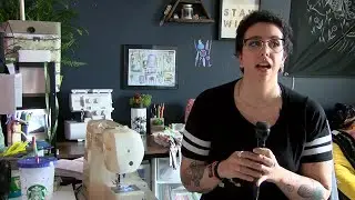 Theatre Wardrobe Supervisor Makes Masks