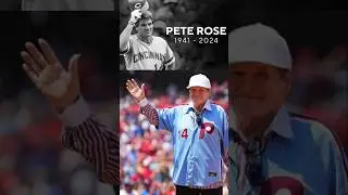 Pete Rose Passes Away  at 83. An MLB Legend #mlb #halloffame