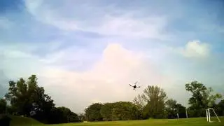 KK Flycam Blackboard on test 3