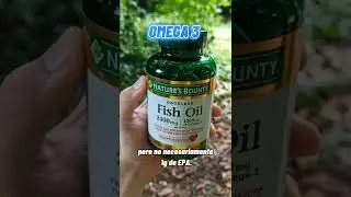 OMEGA 3 y como obtener sus beneficios.