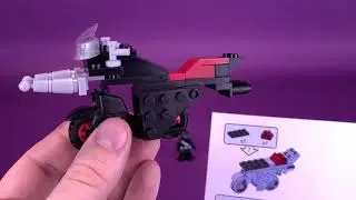 Hasbro Forever Clever G.I.JOE Construction Set Ninja Speed Cycle Review