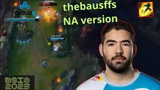 C9 Fudge thinks he is the thebausffs #msi #leagueoflegends #lolclips #lol #lolesports #thebausffs