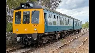 Midland Railway Centre DMU Gala weekend, Sat 6th September 2025 featuring Class 108.