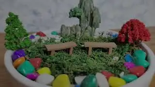 Wonderland Miniature Toys - Set of 2 bench (Fairy garden accessories)