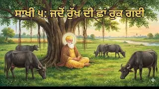 ਸਾਖੀ ੫: ਰੁੱਖ ਦੀ ਛਾਂ (Rukh Di Chhaan) | Guru Nanak Dev Ji & Rai Bular | Hakeeki Gallan