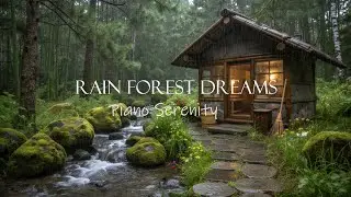 Forest dreams/ A moment of calm and serenity/Peaceful rain for deep relax/ melodic piano