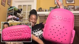 Viral #Crocs Classic Backpack #crocsbackpack #crocsbag #viralcrocsbag #viralcrocsbackpack #backpack
