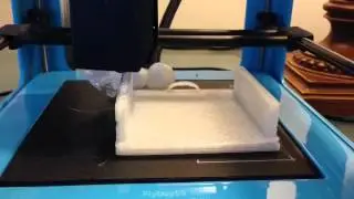 The Micro 3D printer beta. Print failure.
