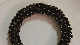 H.B Jewellery 802 is live! Black Colour Gajra Bracelet Tutorial making at home By H.B jewellery802