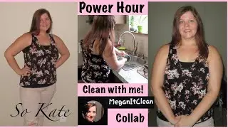 2021 POWER HOUR CLEAN WITH ME | COLLAB WITH MeganItClean | CLEANING MOTIVATION