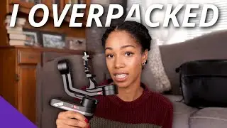 I regret taking all my camera gear on vacation...