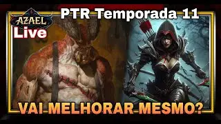 🔥PTR - Dia 1 da Nova Temporada 11 de Diablo 4 - Jogando de Renegada😁