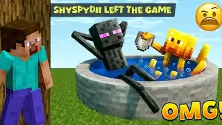 How Minecraft Mobs Act When You Leave the World | Secret Mob Behaviors | Hidden Minecraft Secrets