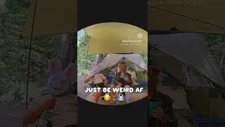 Just be weird 🐻🐰👋🏽 #MacksCanyon #Camping #Overlanding #MtCharleston #OogaBooga #Wassup