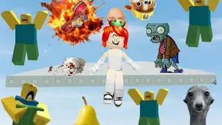 Роблокс но каждую секунду что то происходит *ПОМОГИТЕ* #роблокс #games #кира #ананас #roblox #игра 