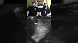 Chew through the cuffs #BodyCamFootage #CriminalFails  #StupidCriminals  #Comedy   #CrazyArrests