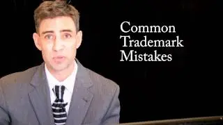 Common errors and mistakes in U.S. federal trademark registration.