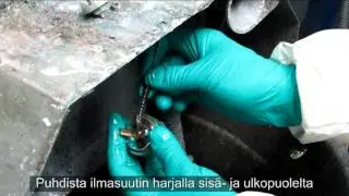 Maaliruiskun puhdistus