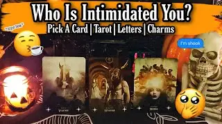 😮Who Is Intimidated By You? Why?🎯🌞⭐  Detailed AF*Pick A Card Reading🔮|Tarot|Letters|Charms|