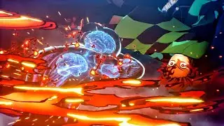 Demon Slayer Hinokami Chronicles 2 - Tanjiro Transparent World Full See-Through vs All Demons