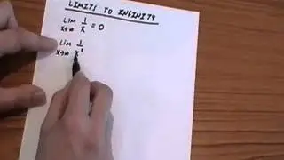 Limits to Infinity 1