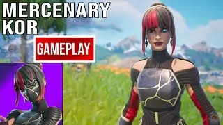 New Mercenary Kor Skin Gameplay (Fortnite)