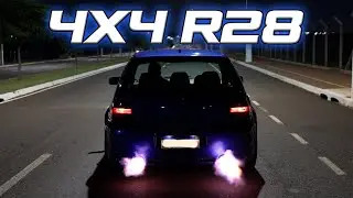 FICOU ABSURDO😱 PRIMEIRO TESTE LARGANDO COM 4X4 ATIVADO NO GOLF R28