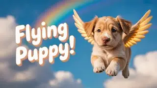 The Puppy Who Learned to Fly 🐶✈️ | Magical Nursery Rhyme & Kids Song #nurseryrhymes