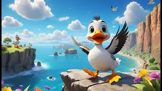 Finger Family Ducks &ndash; Pterodactyl Fly-Along | Fun Dinosaur Duck Song for Kids | Finger Family