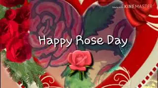 Happy Rose Day whatsup status.. short video
