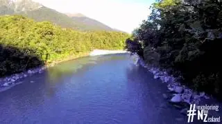 Makarora River from above (Blue Pools) #exploringNZ New Zealand