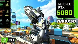RTX 5080 + Ryzen 7 7800X3D Apex Legends Season 27 Benchmark (Ultra Settings)