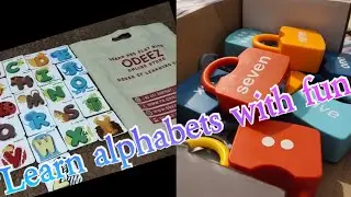 Learn the alphabets with little Ameerah
