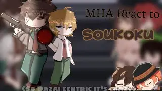 MHA React to Dazai and Chuuya as Transfer Students | Dazai angst | Cringe-