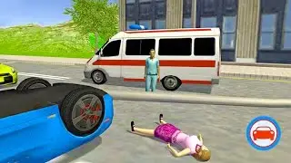 City Emergency Ambulance 3D - Rescue Van Driving Simulator - Android Gameplay HD