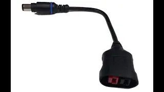 Goal Zero 98054 Anderson APP to 8mm Solar Panel Connector, Black - Overview