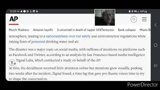 Reading and Reacting to How Pro-Moscow Voices Tried to Steer Ohio Train Disaster Debate