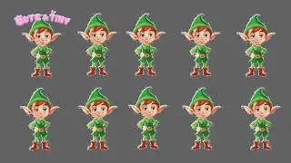 10 Little Elves | Christmas Song | Cute & Tiny