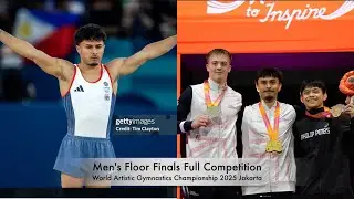 Men's Floor Finals Full Competition | World Artistic Gymnastics Championship 2025 Jake Jarman Gold