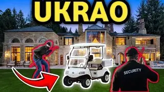 POKU&Scaron;AO SAM UKRASTI GOLF CART IZ NAJSKUPLJEG MJESTA! Sedmas 6/7