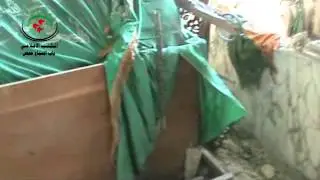 حمص المحاصرة الشبيحة والشيعة تدمر ضريح الصحابي خالد بن الوليد بقصفه بالقذائف  10 7 2013