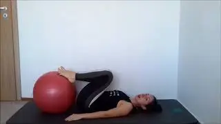 Kinetoterapie pentru discopatie lombară - antrenament cu mingea de Fitball