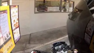 Another Drive-Thru Experience on a Motorcycle