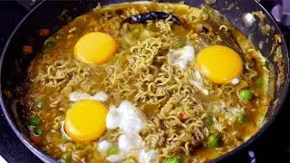 MAGGI BIRYANI | कुछ नया मज़्ज़ेदार नाश्ते में एक बार बनके देखें अंडा MAGGI BIRYANI | EGG MAGGI MASALA