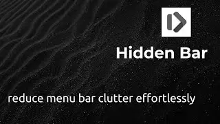 App Review: Hidden Bar