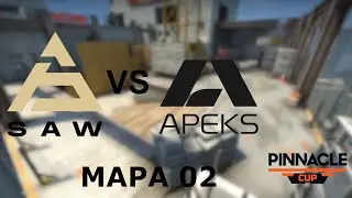 Saw vs Apeks - Mapa 02 (Vertigo) - Pinnacle Cup 2021 | EN