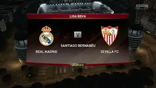 FIFA 16 - Real Madrid vs. Sevilla FC @ Estadio Santiago Bernab&eacute;u