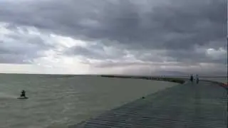 Bridge jump @ FLY kitesurfing center Ras Sudr Egypt - EKP